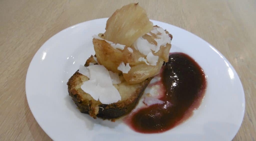 Moelleux à l'ananas