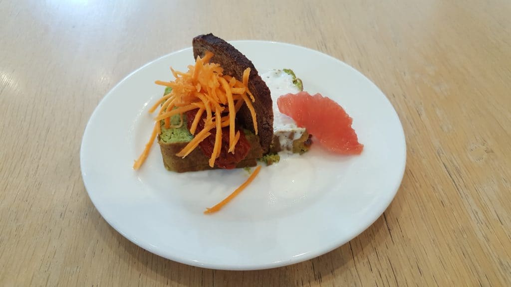 Bouchées aux petits pois à la menthe et aux pamplemousses